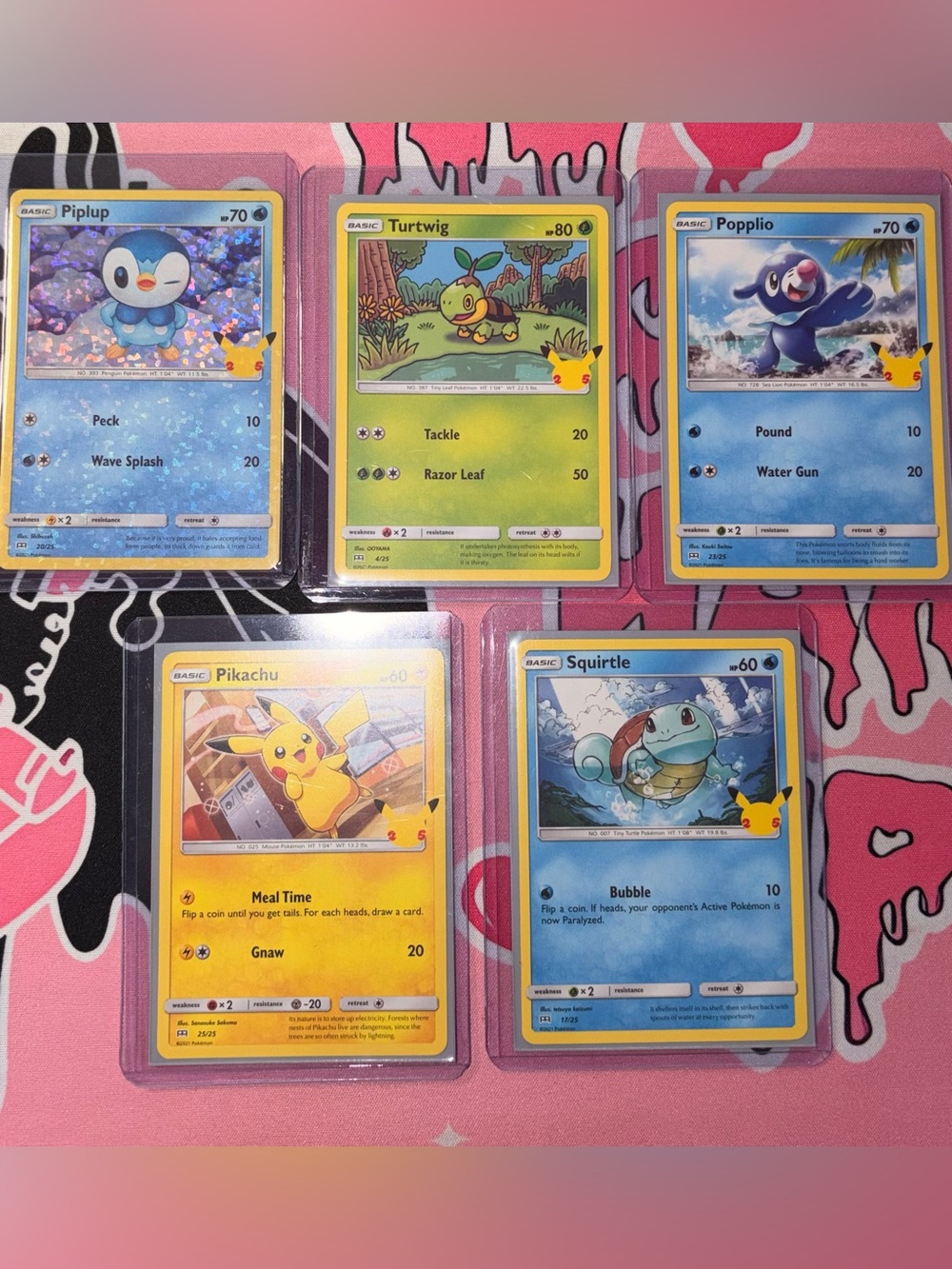 McDonald’s Pokémon 25th Anniversary Cards